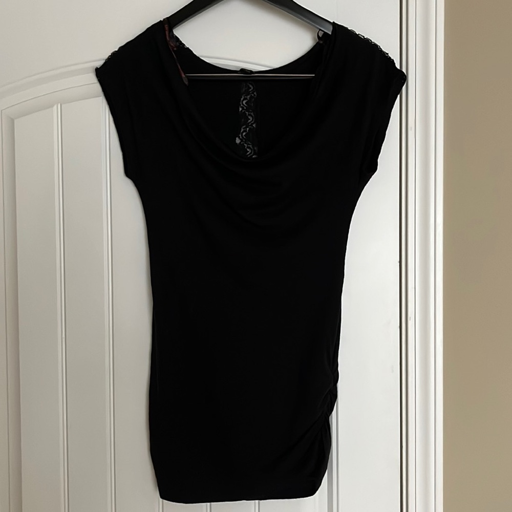 G by Guess off shoulder top.